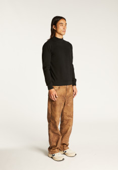 Kaschmirpullover mit Stehkragen - Esteban