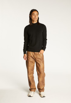 Kaschmirpullover mit Stehkragen - Esteban