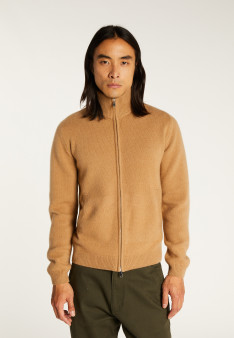 Reißverschlussjacke aus 4-fädigem Kaschmir - Balthazar
