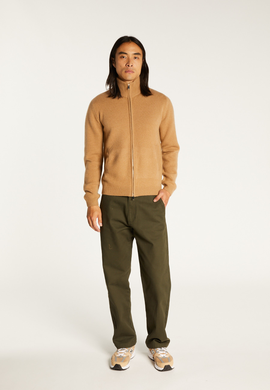 Reißverschlussjacke aus 4-fädigem Kaschmir - Balthazar