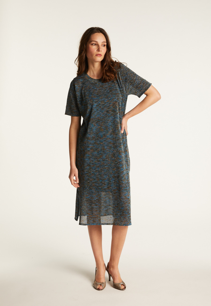 Langes schillerndes Kleid - Dabia