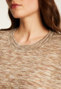 Dabia schillerndes langes Kleid