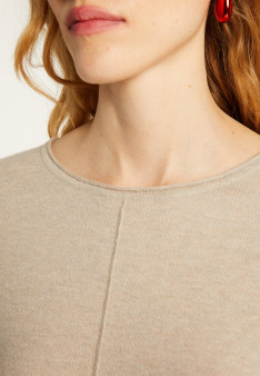 Pullover mit Rundhalsausschnitt aus Kaschmir light - Soraya