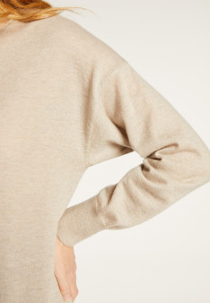 Pullover mit Rundhalsausschnitt aus Kaschmir light - Soraya