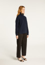 Rollkragenpullover mit Kaschmirschlitzen - Adena