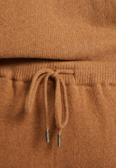 Jogginghose mit Taschen aus recyceltem Kaschmir und Wolle - Anka