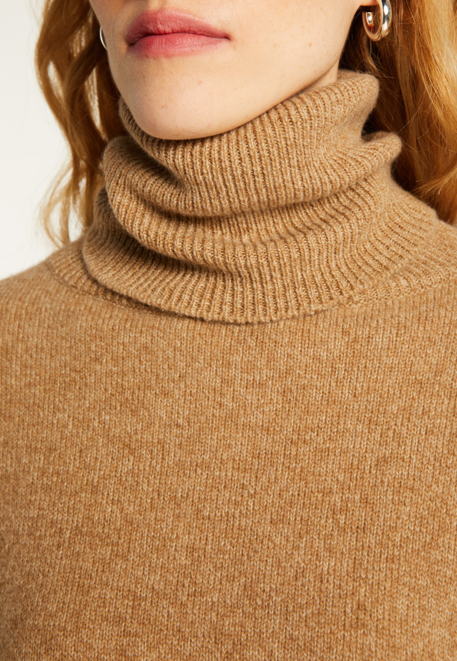 Langer lockerer Pullover aus Wolle und Kaschmir - Galice
