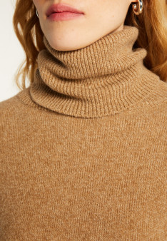 Langer lockerer Pullover aus Wolle und Kaschmir - Galice