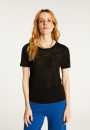 Lucie Slub-Leinen-T-Shirt