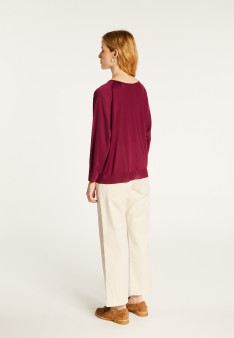 Delly Fil Lumière® Pullover mit V-Ausschnitt