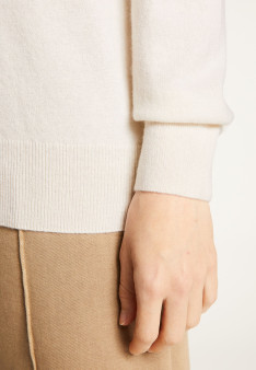 Kaschmirpullover mit V-Ausschnitt - Abel