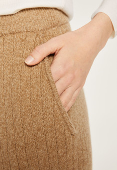 Fließende Hose aus Wolle und Kaschmir - Galya