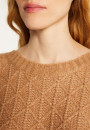 Locker sitzender Mohair-Fancy-Strickpullover - Gassia